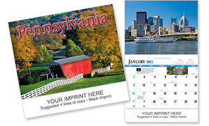 Promotional Wall Calendars: Pennsylvania Wall Calendars